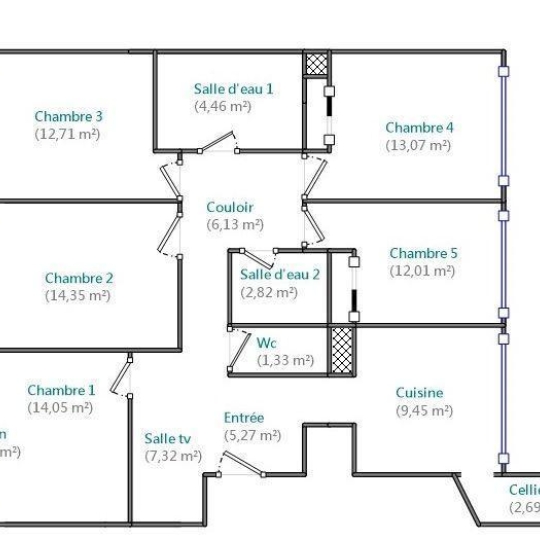  Annonces ALFORTVILLE : Appartement | CRETEIL (94000) | 13 m2 | 615 € 