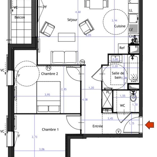  Annonces ALFORTVILLE : Appartement | VITRY-SUR-SEINE (94400) | 62 m2 | 346 000 € 