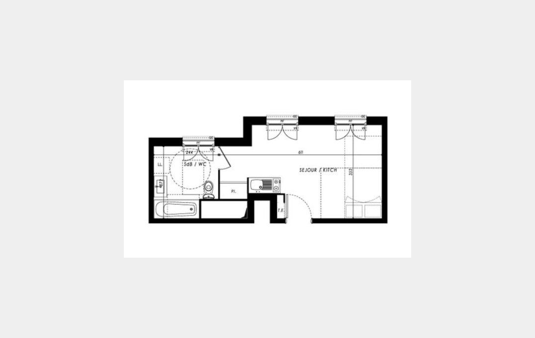 Annonces ALFORTVILLE : Appartement | YERRES (91330) | 24 m2 | 155 000 € 